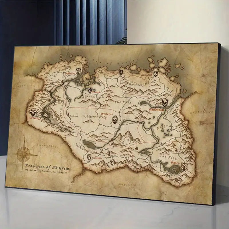 Skyrim Map